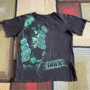 Marvel The Incredible Hulk 2008 Movie Promo Shirt Short Sleeve Youth XL